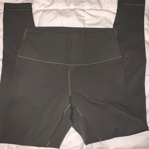 Lululemon leggings Olive green size 10